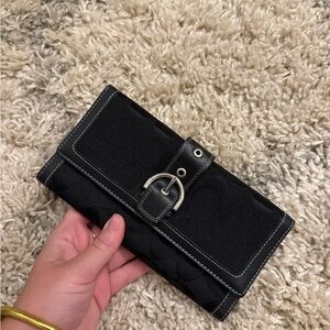 Coach Elegant Black Women's Wallet